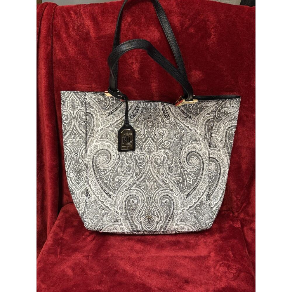 Ralph Lauren Tote Bag Used, But In Great Condition